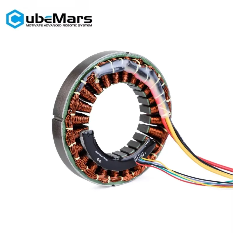 Frameless Brushless Motor High Torque Density Ultra Low Cogging Industrial Robot Motor
