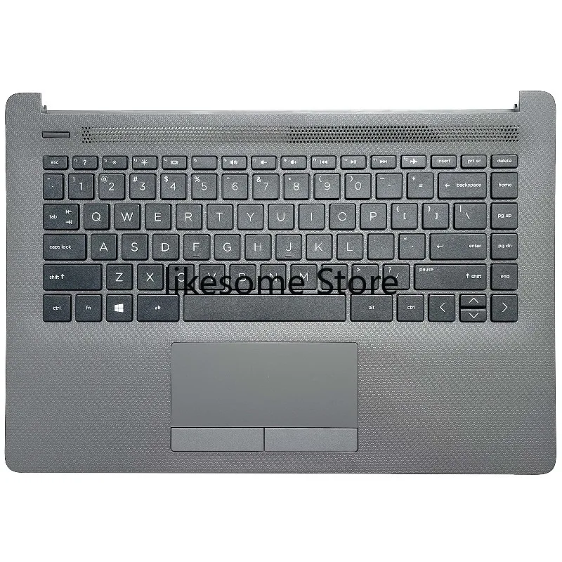 New Keyboard For 14-CM 14-CK 14-DG 14q-CS TPN-I131 246 245 240 G7 Palmrest Upper Cover Top Case with Keyboard Touchpad black