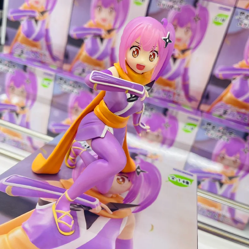 

【В НАЛИЧИИ】100% подлинная оригинальная фигурка FuRyu Ninja To Koroshiya No Futarigurashi Koga Konoha Trio-Try-iT, модель персонажа аниме