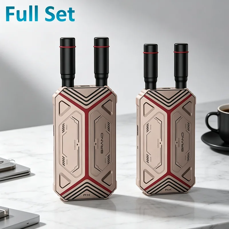 Dual Antenna 1000M Wireless HDMI Compatible Transmitter Receiver 1080P 60Hz Lossless AV Transmission No Wiring for Home Theater