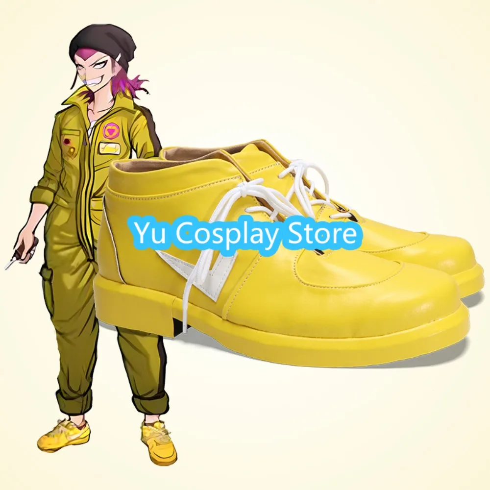 

Yu Cosplay Store Kazuichi Souda Cosplay Shoes Anime Cosplay Shoes Boots Halloween Costumes Props