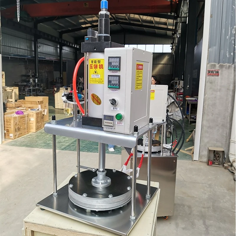 Cake pressing machine Automatic commercial roasting machine Small spring cake roast duck pancake pressing machine y