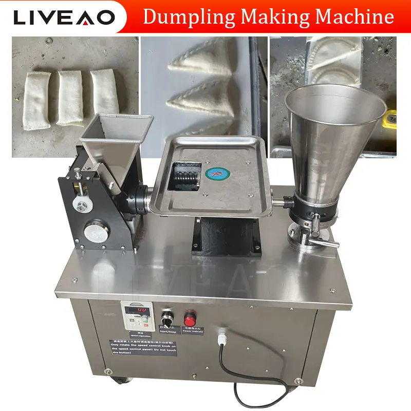 

New Gyoza Automatic Momo Making Machine Automatic Dumpling Empanadas Making Machine