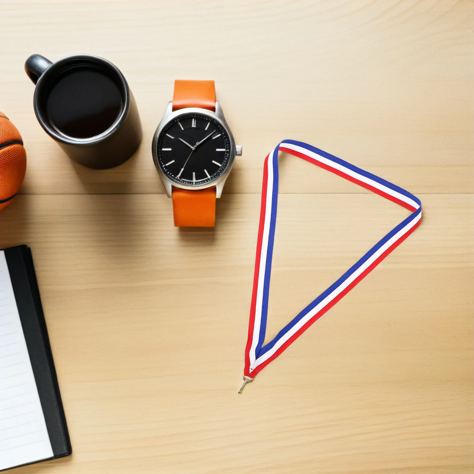 

50 Pcs Badge Medal Ribbons Award Lanyards with Clip Colored Straps Hanging