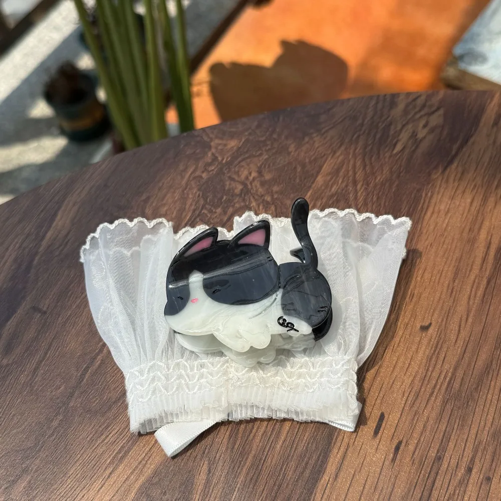 

Креативная уксусная кислота, ацетат, кошачья шерсть, коготь, заколка для волос, заколка для волос в виде животных, аксессуары для волос, головной убор, заколка в виде акулы, ежедневная