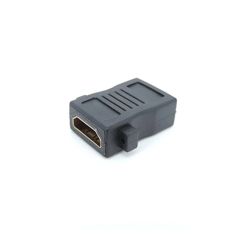 HDMI-compatible Female to Female Coupler Mount Panel Cable Adapter Converters Straight for 1080P HDTV Cable Extension w28