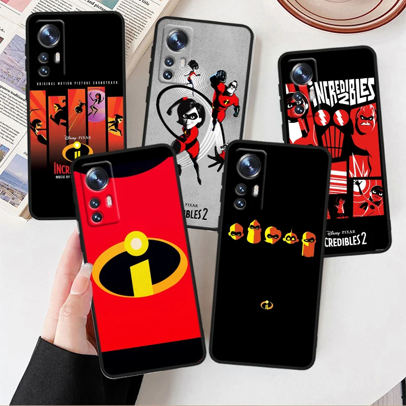 The Incredibles Cool For Xiaomi Mi Note 10T 10S 10 9T 9 SE 8 CC9E A3 5G Lite Pro Soft Silicone Black Phone Case