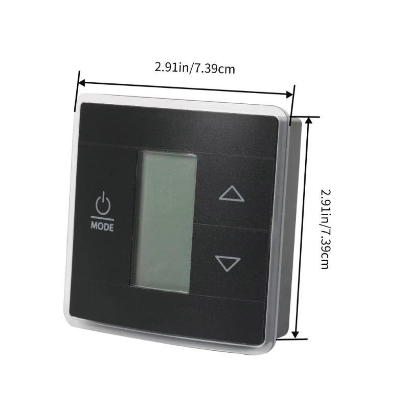 Single Zone Campers Thermostat 3316250.712 Digital Temperature Backlight Display Wall Thermostat 6