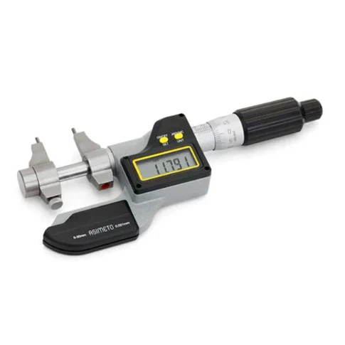 Asimeto 207-04-0 Two Points Measuring Range 75-100mm IP65 Digital Outside Micrometers with 0.001mm Resolution