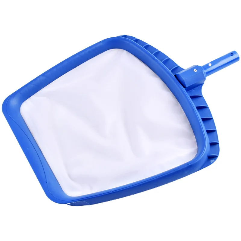 Blue Swimming Pool Leaf Skimmer Net Enhanced Encryption Shallow Water Cleaning Tool For Pool SPA Maintenance