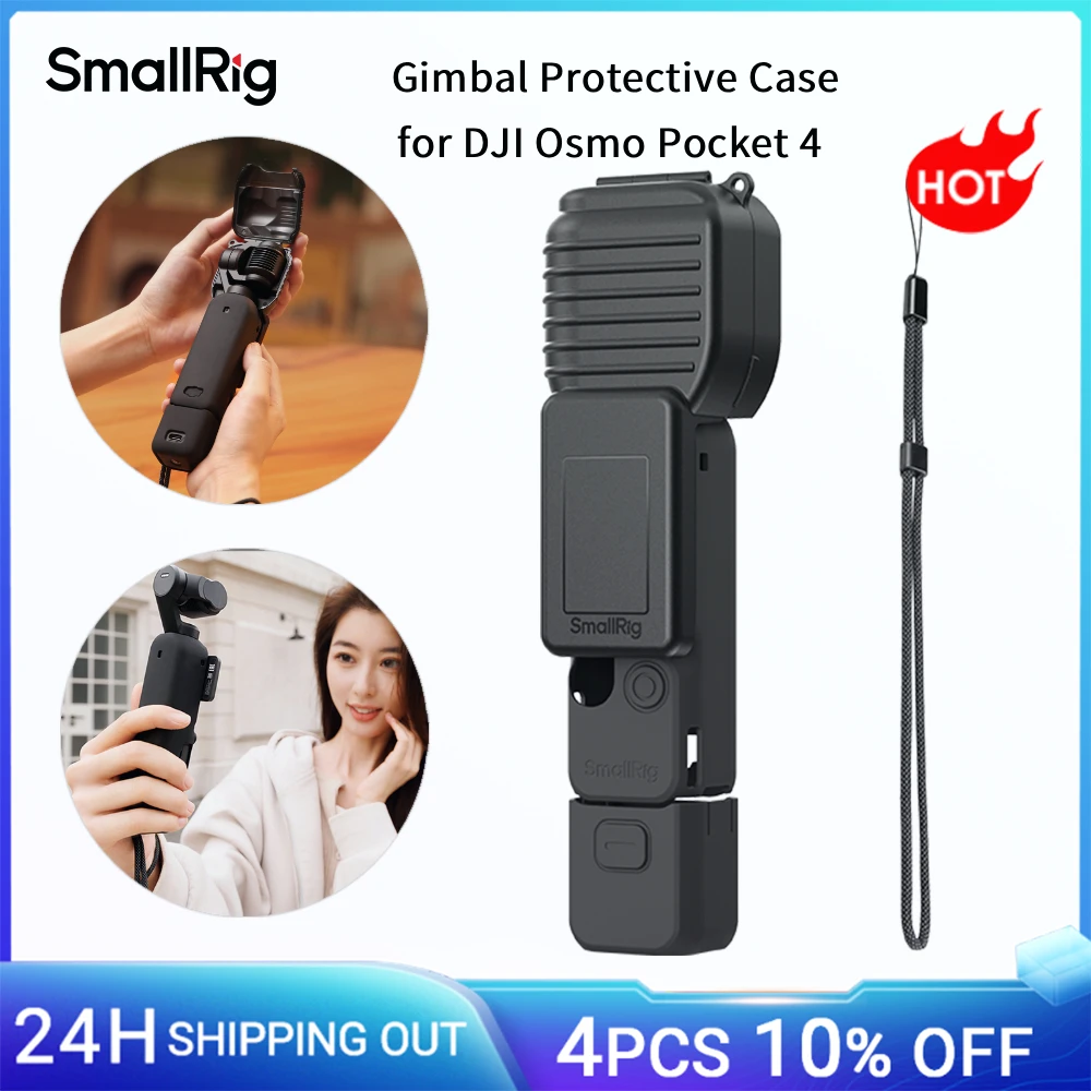 SmallRig Gimbal Protective Case for DJI Osmo Pocket 4 with W