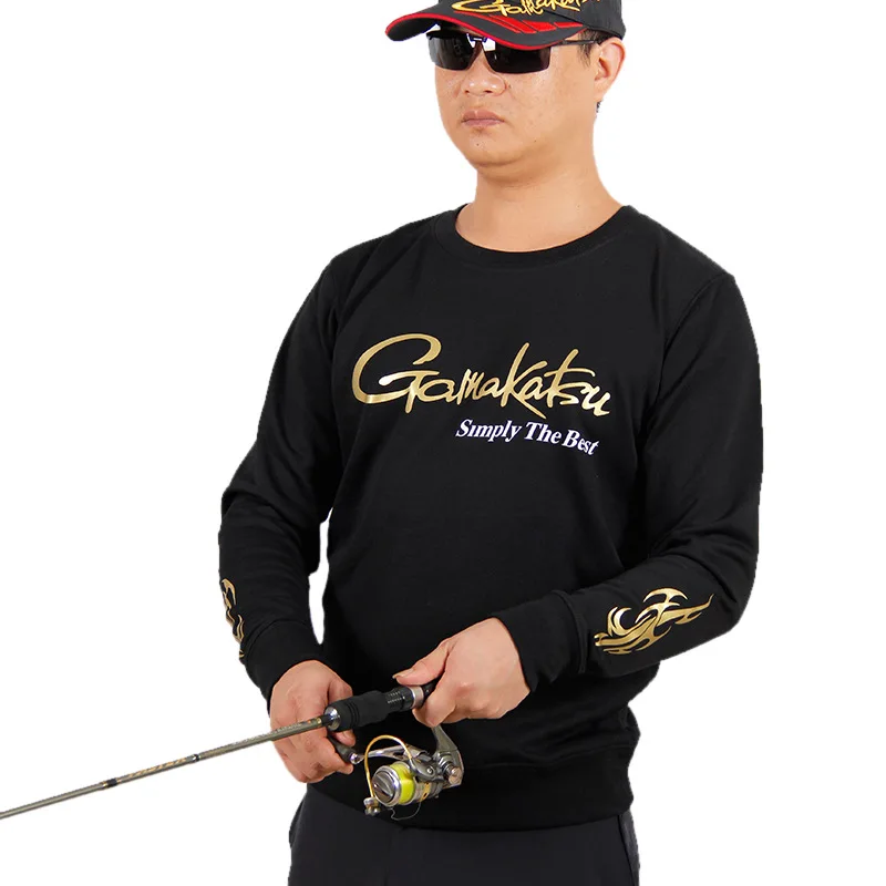 جديد وصول العلامة التجارية قمصان الصيد الرياضة في الهواء الطلق الرجال ملابس الصيد الخريف الشتاء تنفس ملابس الصيد #2