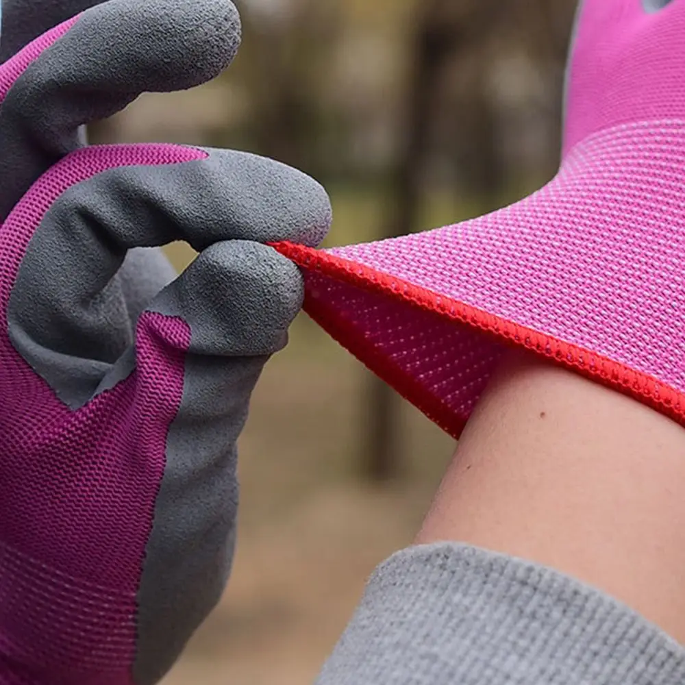 Guantes Protectores de jardinería para niños, seguridad duradera, antideslizante, guantes de jardín transpirables, guantes protectores para recoger conchas marinas