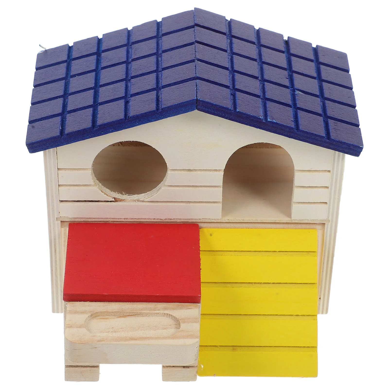 

Hamster Villa Chinchilla Cage Accessories Bunny House Indoor Wooden Houses and Hideouts