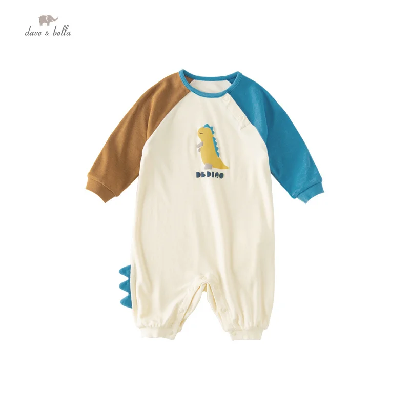 Dave Bella Baby Jumpsuit Romper Newborn Creeper Autumn Boys Romper Casual Fashion Comfortable Lovely Gentle DB3236596