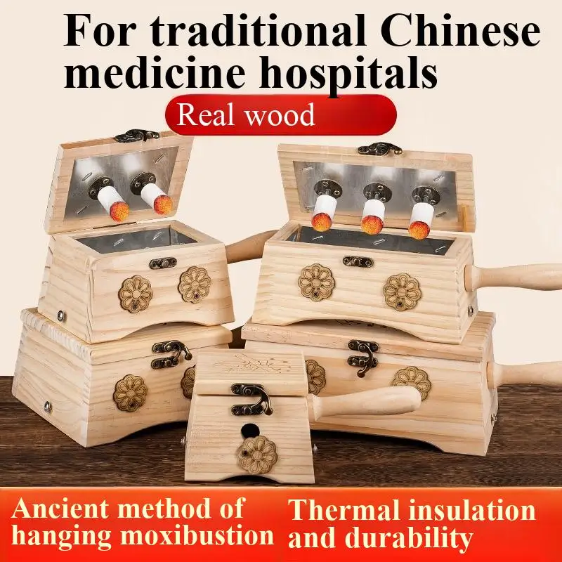 

Коробка для прижигания, натуральная бамбуковая горелка, теплая акупунктурная массажная терапия, палочка для мокса, массажер для акупунктурных точек тела, здравоохранение, облегчение боли