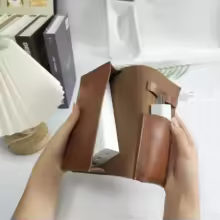 9 Achados Importados do AliExpress até R$ 280 (Outubro): capinhas versáteis, fone Moondrop, organizadores e mais Necessaire de Couro