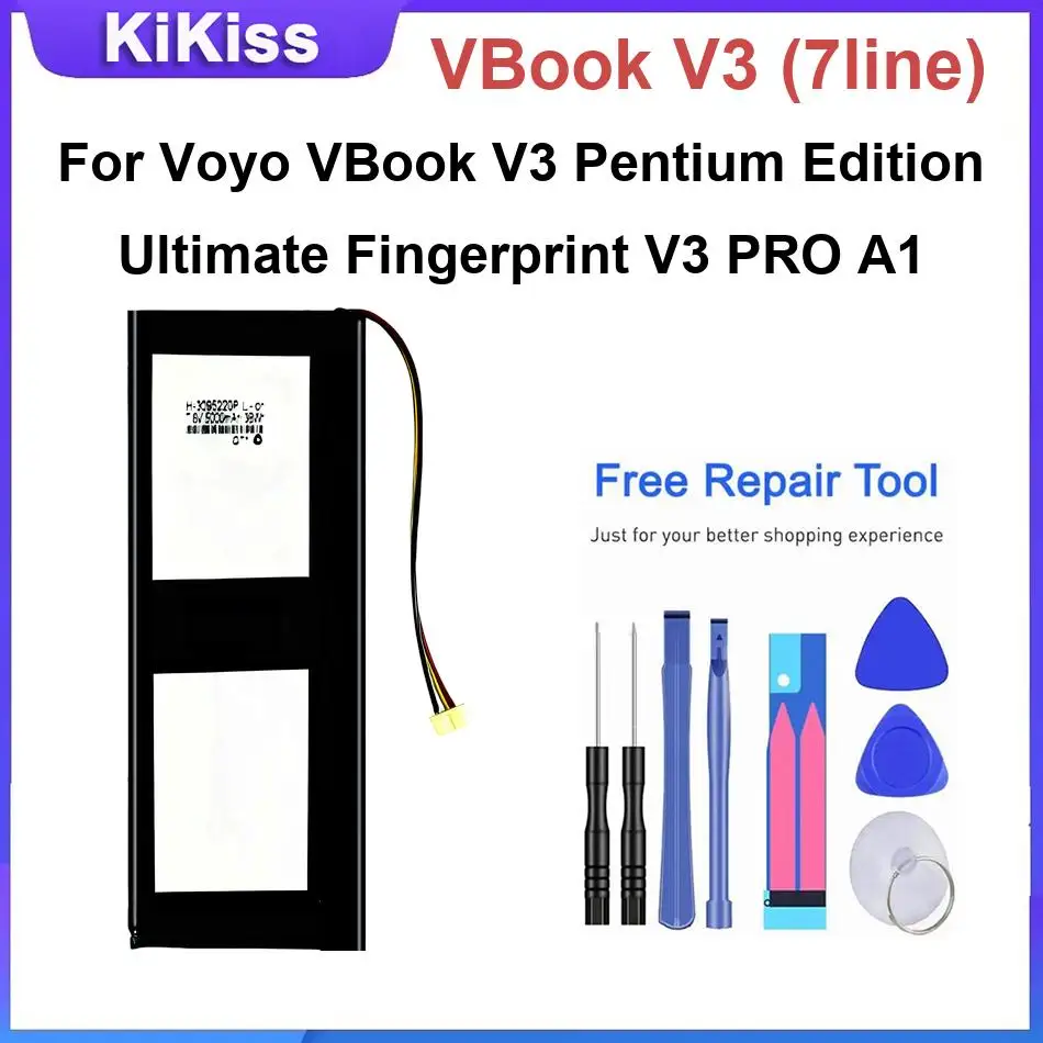 VBook V3 (7line) Batteries For Voyo VBook V3 Pentium Edition V3 PRO A1 Replacement Tablet Battery