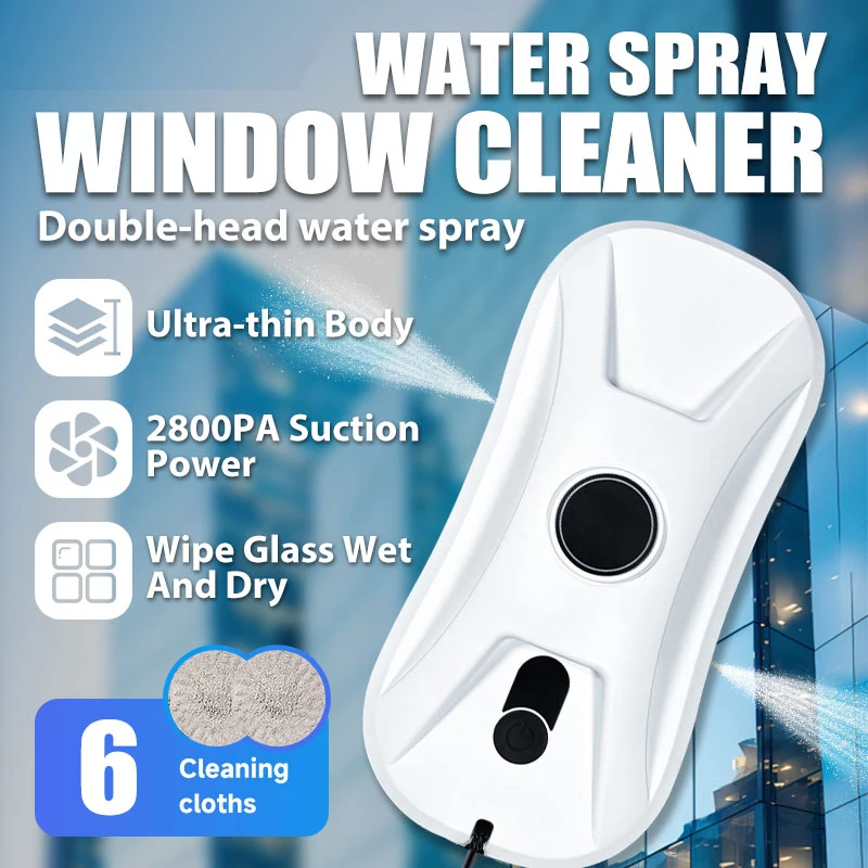 

Робот-пылесос для окон, пылесос для окон, пульт дистанционного управления для домашнего уборщика окон, робот для мытья окон, робот-омыватель