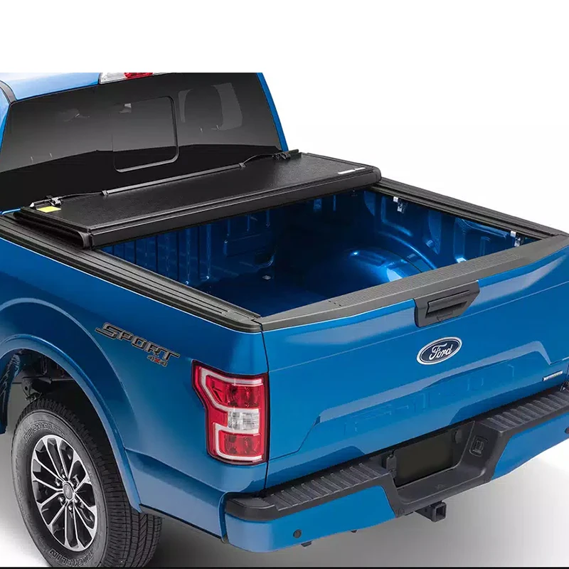 Wholesale Tonneau Cover For Ranger F150 RAM Tundra Pickup Truck Back Cover Flat Top High Aluminum Trunk Cover