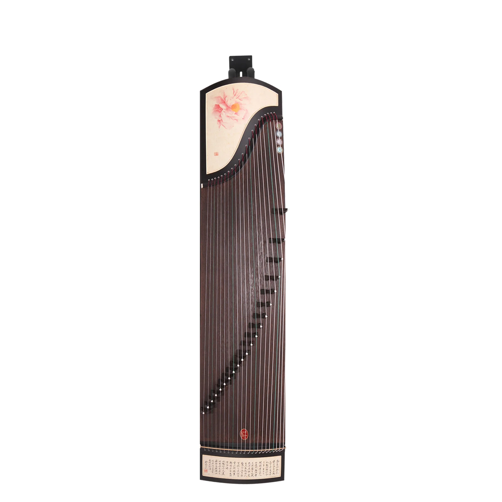 

Stylish Guzheng Wall Hanger Steel Mount Rack Stand For Acoustic Guzheng Display Storage Durable Sponge Coated Hook Rack