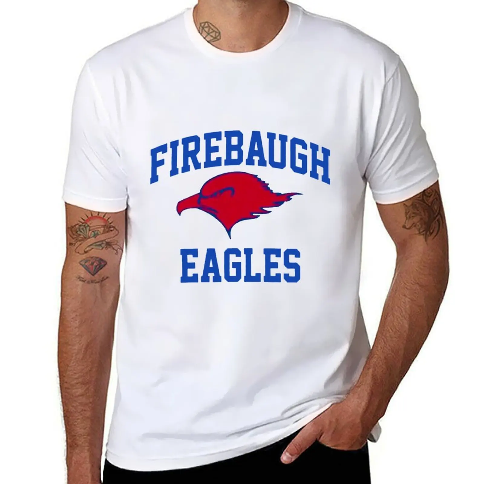 

Firebaugh-Eagles T-Shirt custom shirt clothes Aesthetic clothing mens t shirts casual stylish
