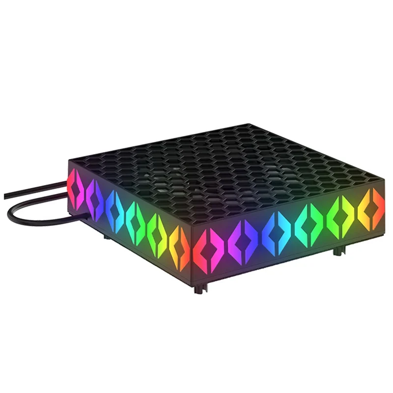 

Охлаждающий вентилятор Y19A для серии X RGB, интеллектуальный вентилятор с контролем температуры, низкий уровень шума для серии X