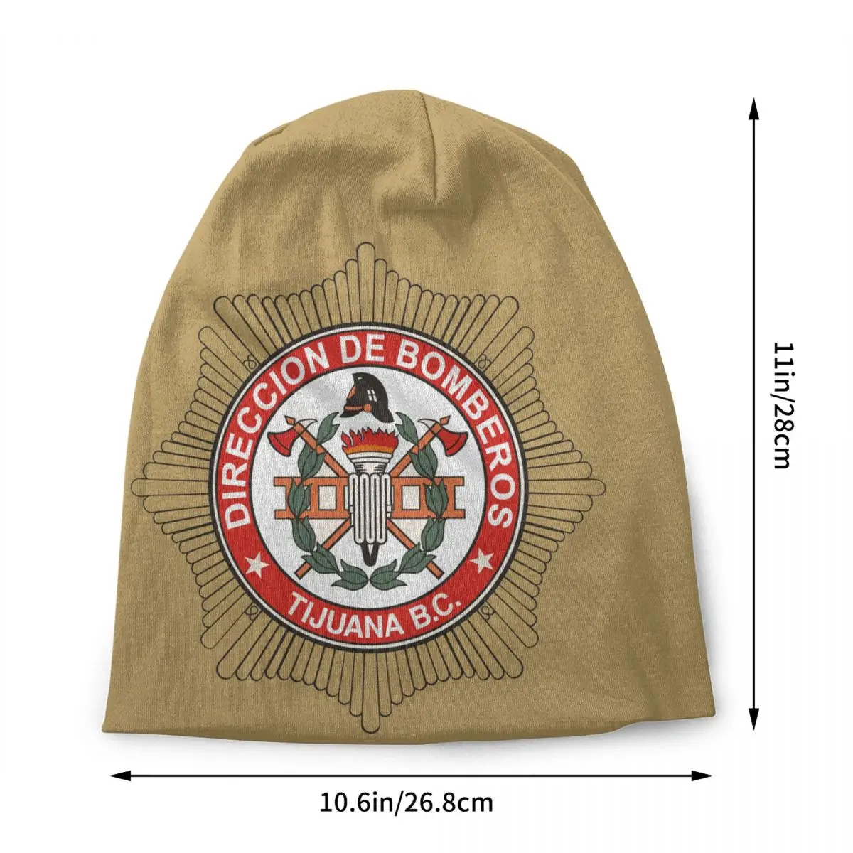 Bomberos Firefighter Beanie Cap Unisex Winter Warm Bonnet Homme Knitting Hats Hip Hop Fireman Fire Rescue Skullies Beanies Caps