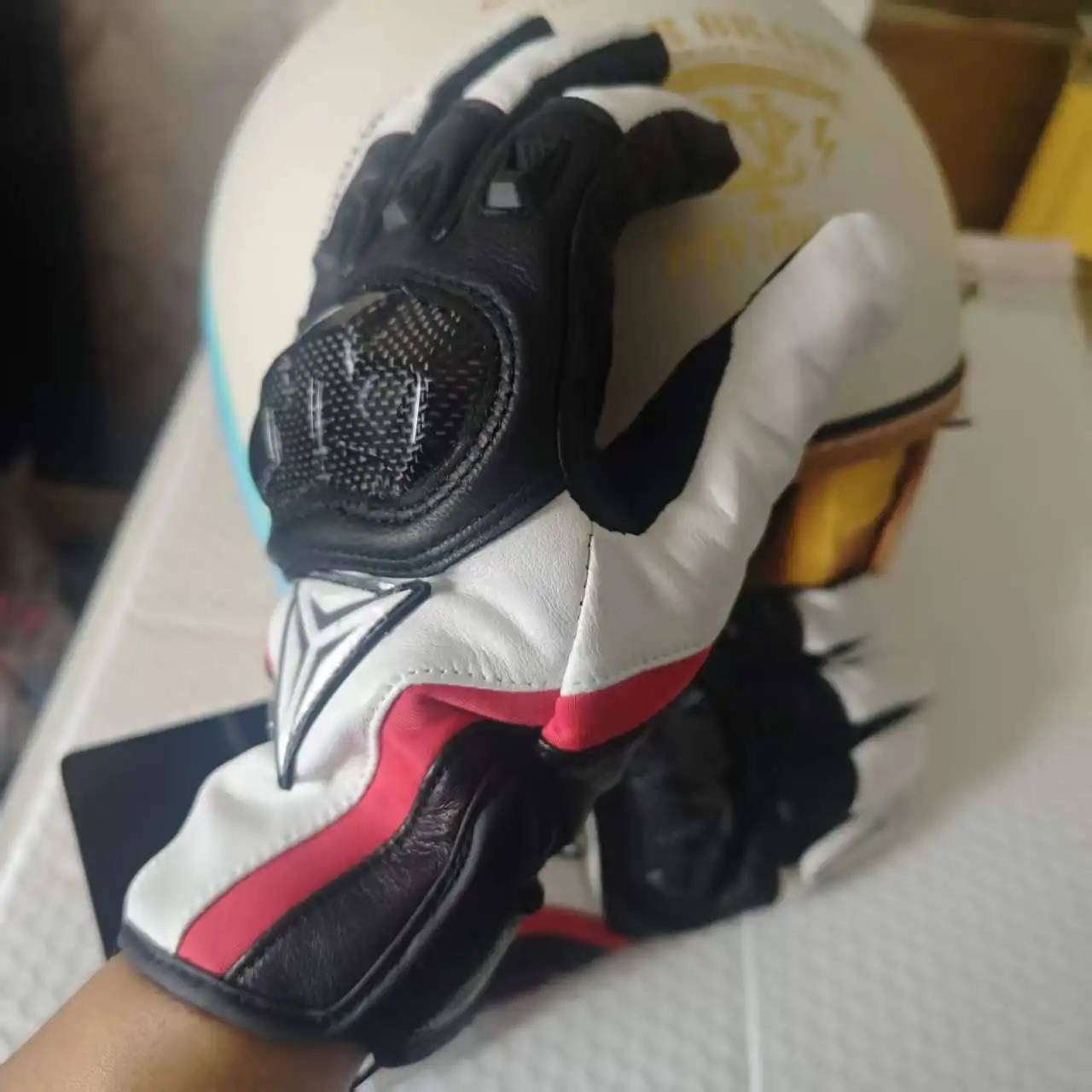 

Мотоциклетные зимние теплые перчатки из натуральной кожи для верховой езды, водонепроницаемые, ветрозащитные, для езды на велосипеде, с сенсорным управлением, Guantes Moto Fist, защита ладони