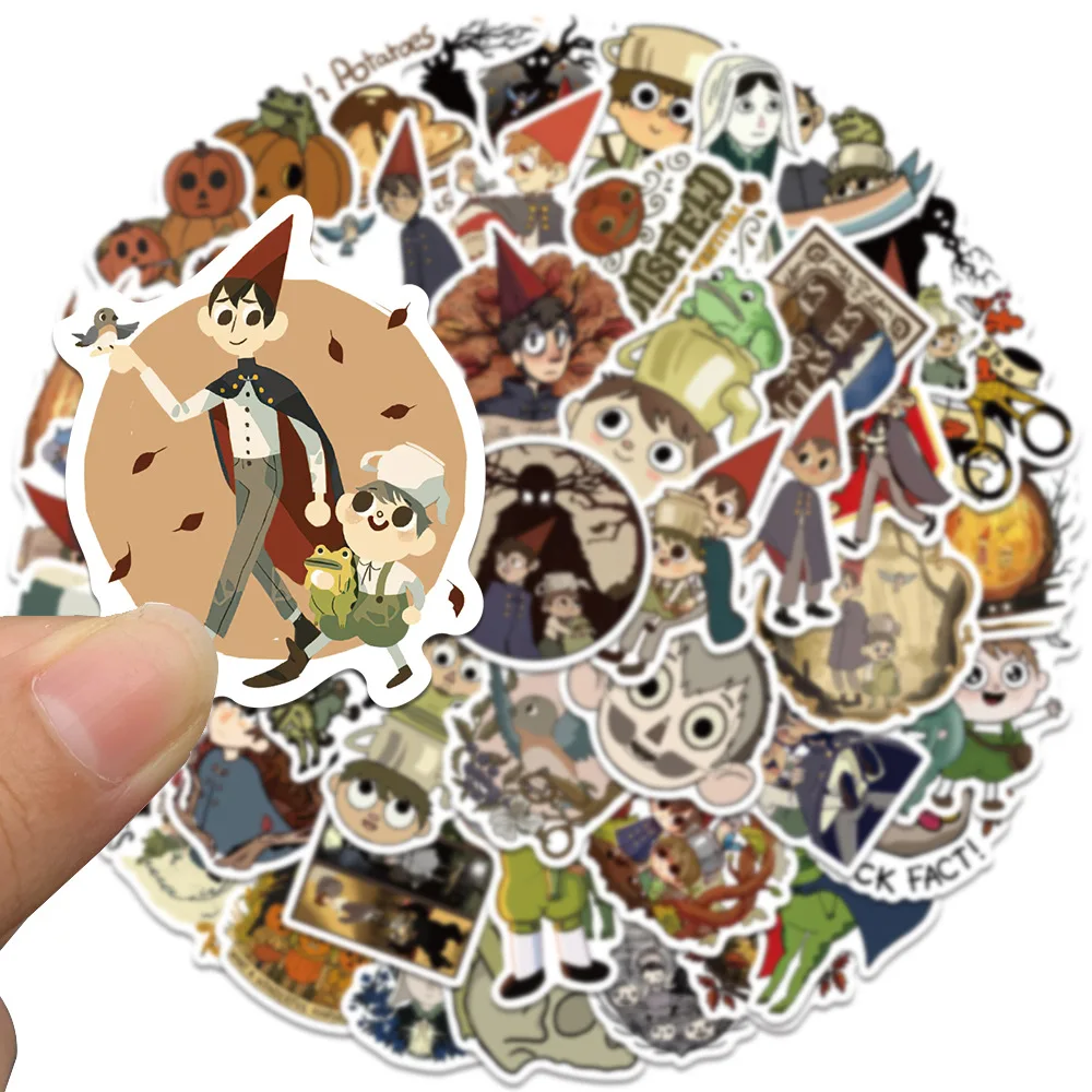 

50PCS Cartoon Over The Garden Wall Stickers Waterproof Graffiti Decals for Helmet Bicycle Pencil Case Anime Worlds Store Gifts