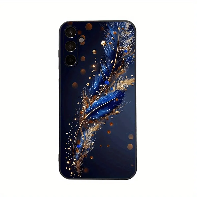 

Feather-patterned TPU protective soft phone case, suitable for Samsung S26/S25/S24/S23/S22/S21/A71/A72/A35/A16 and other models.