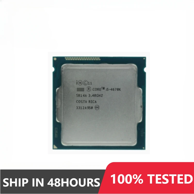 1pcs intel core 4 i5-4430 i5-4440 i5-4460i5-4570 i5-4590 i5-4670 i5-4690 i5-4690K cpu Processor