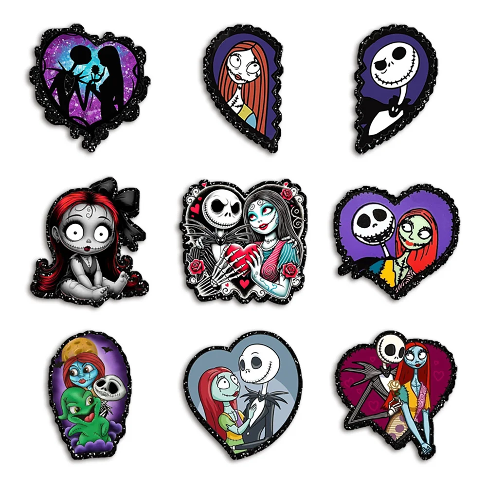 5Pcs Black Chunky G…