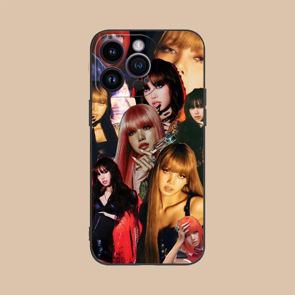 KPOP Alterego Lisa Phone Case for iPhone 16 15 14 13 12 11 X XR XS