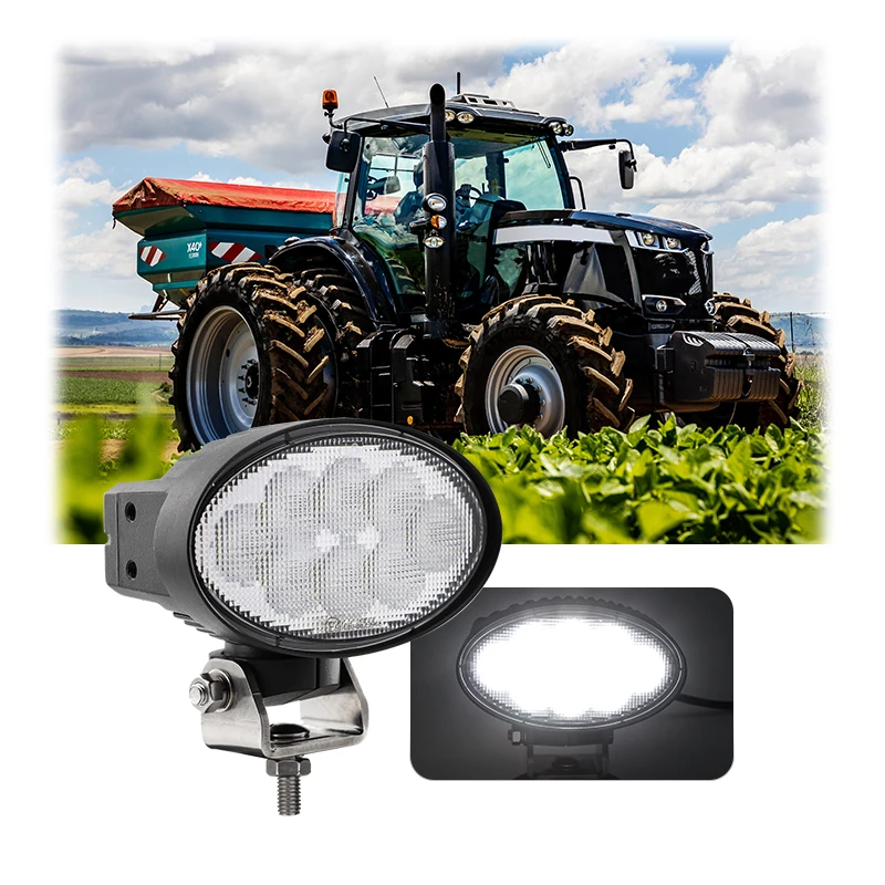 

Овальный светодиодный рабочий фонарь 40W ECE R10 5.5 дюймов для тракторов Massey Ferguson 3788699M93