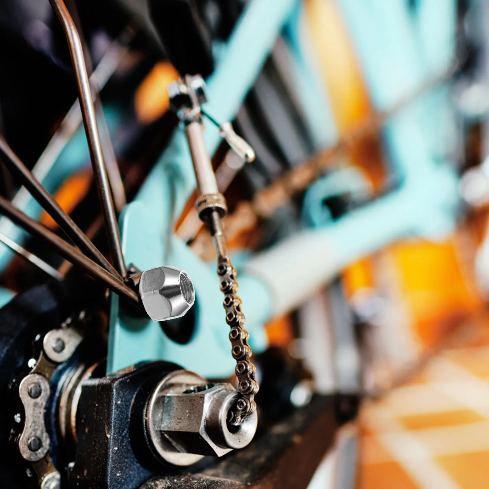 

10Pcs Wheel Lug Nuts Trailer Replacement Carbon Steel M14x1.5 Durable Tire Lug Nuts for Camper Truck Trailer Accessories