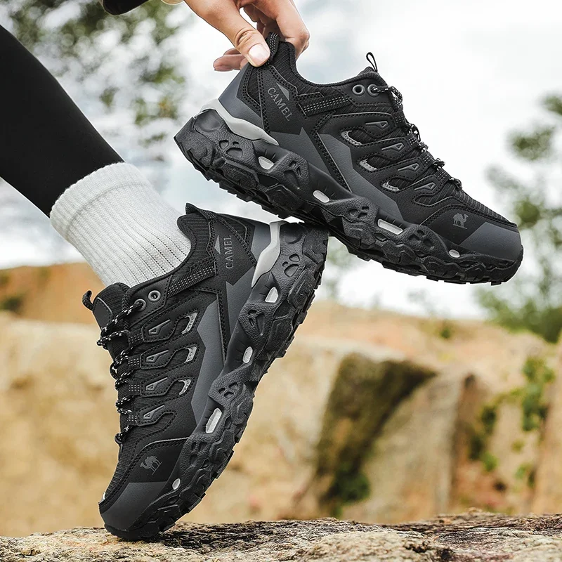 Herren Wanderschuhe Sportschuhe Trekking-Trainingssneaker Atmungsaktive Damen Camping-Jogging-Schuhe Rutschfeste Kletterschuhe für Outdoor-Wanderungen – Detail 27