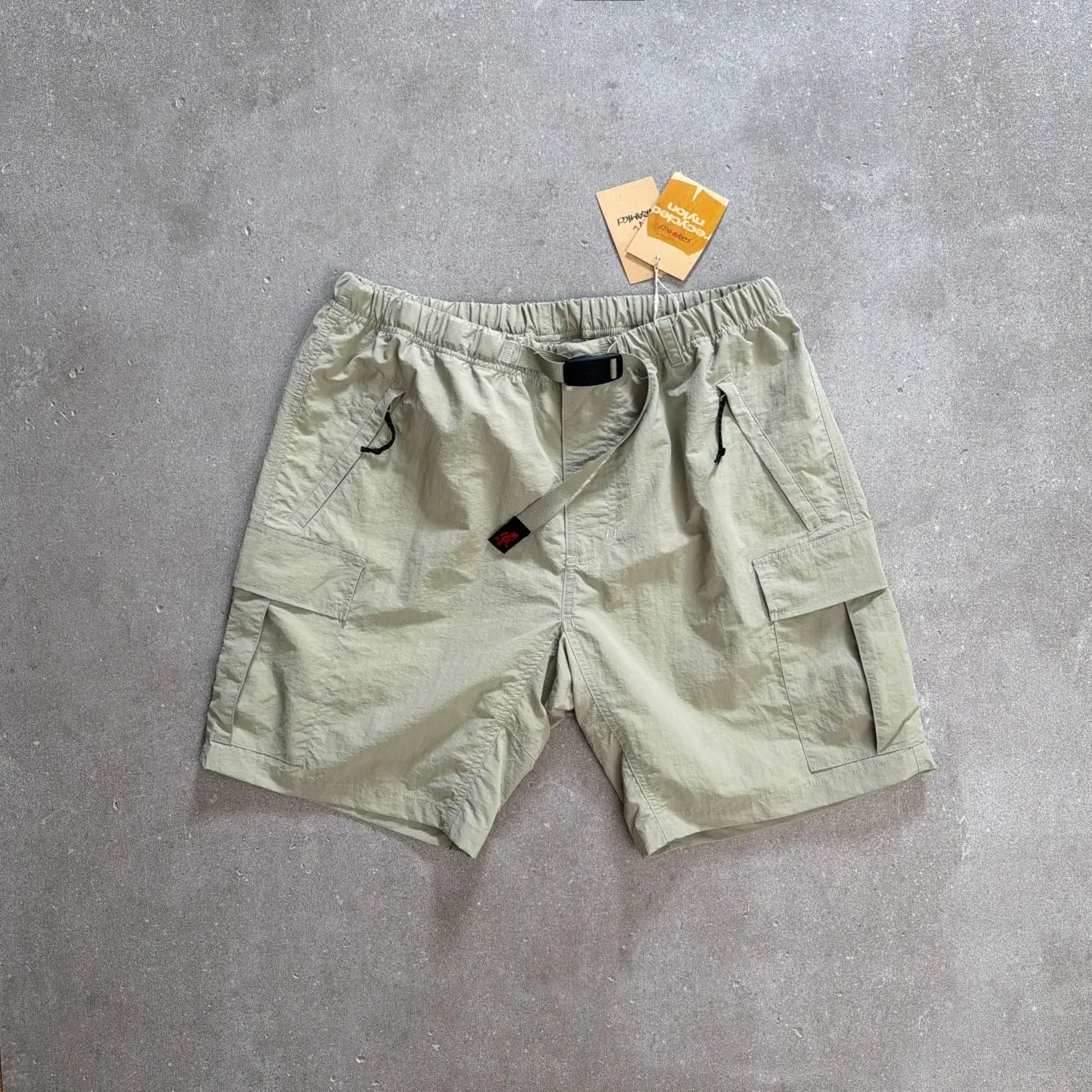 Gramicci Casual Adjustable Nylon Belt Cargo Shorts Japan Men Women High Quality Loose Camping Sunscreen Waterproof Shortpants