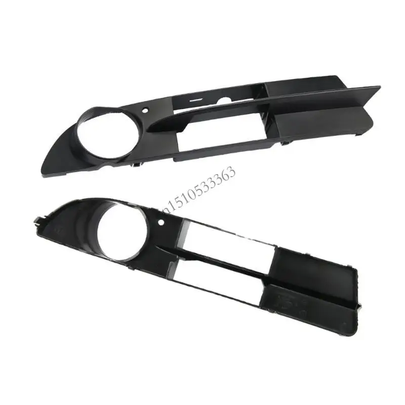 

090E Replacement Fog Lights Trim Cover 51117049243 51117049244 Car Fog Lamps Frame Cover for E60 E61 535i Auto Accessories