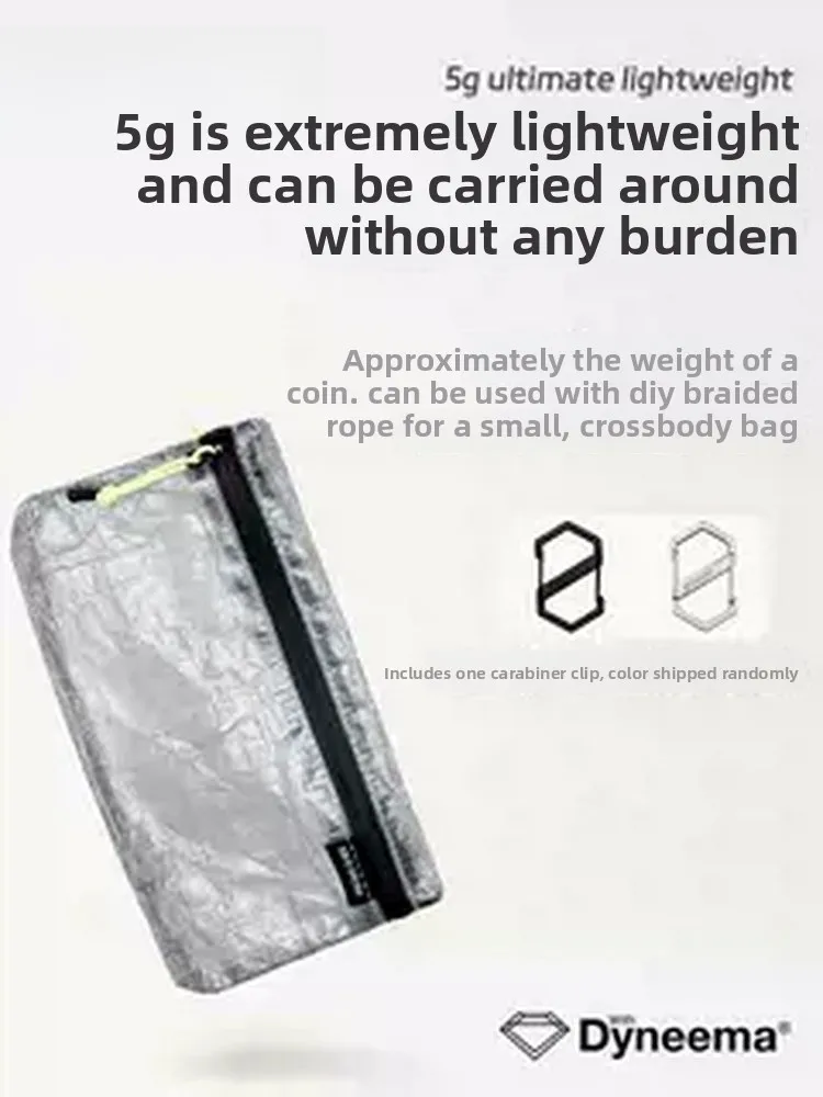 

OCE GEAR Легкая уличная сумка-кошелек через плечо, водонепроницаемая, износостойкая, нейлоновая, для хранения карт и мелочей, в спортивном стиле