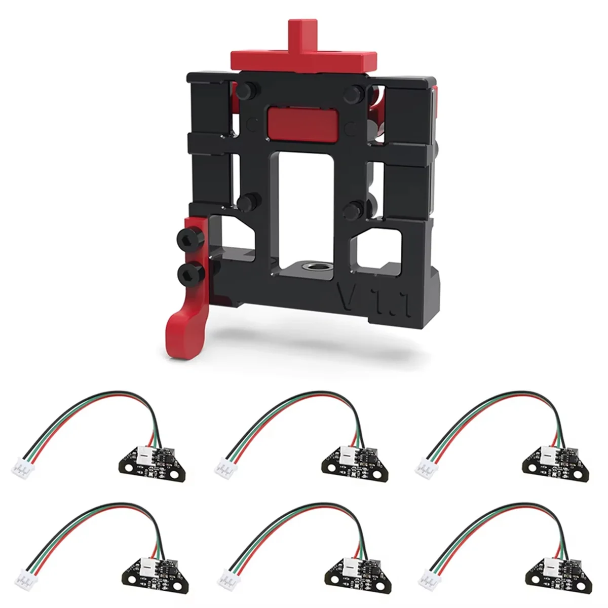 A49T Stealthchanger Kit CNC Strumento di commutazione testa estrusore con modulo PCB TAP da 6 pezzi per Vorons