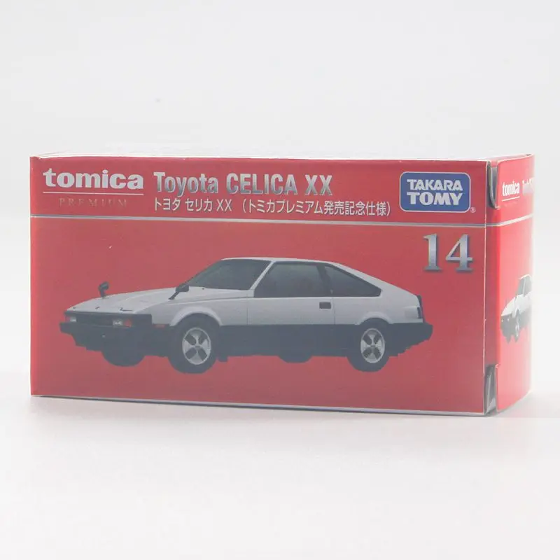 TAKARA TOMY Tomica Premium TP14 Toyota CELICA XX Car Alloy Toys Motor Vehicle Diecast Metal Model Gift for Children Boys