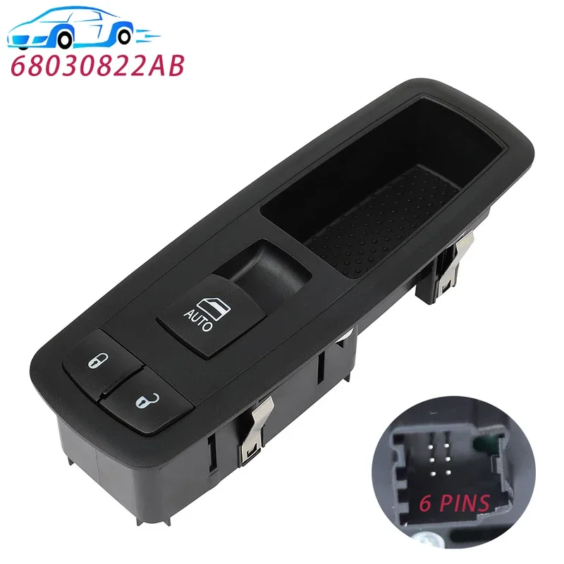 

Fit For Jeep Grand Cherokee Liberty Chrysler 300 200 Dodge Caravan Front Passenger Side Power Window Control Switch 68030822AB