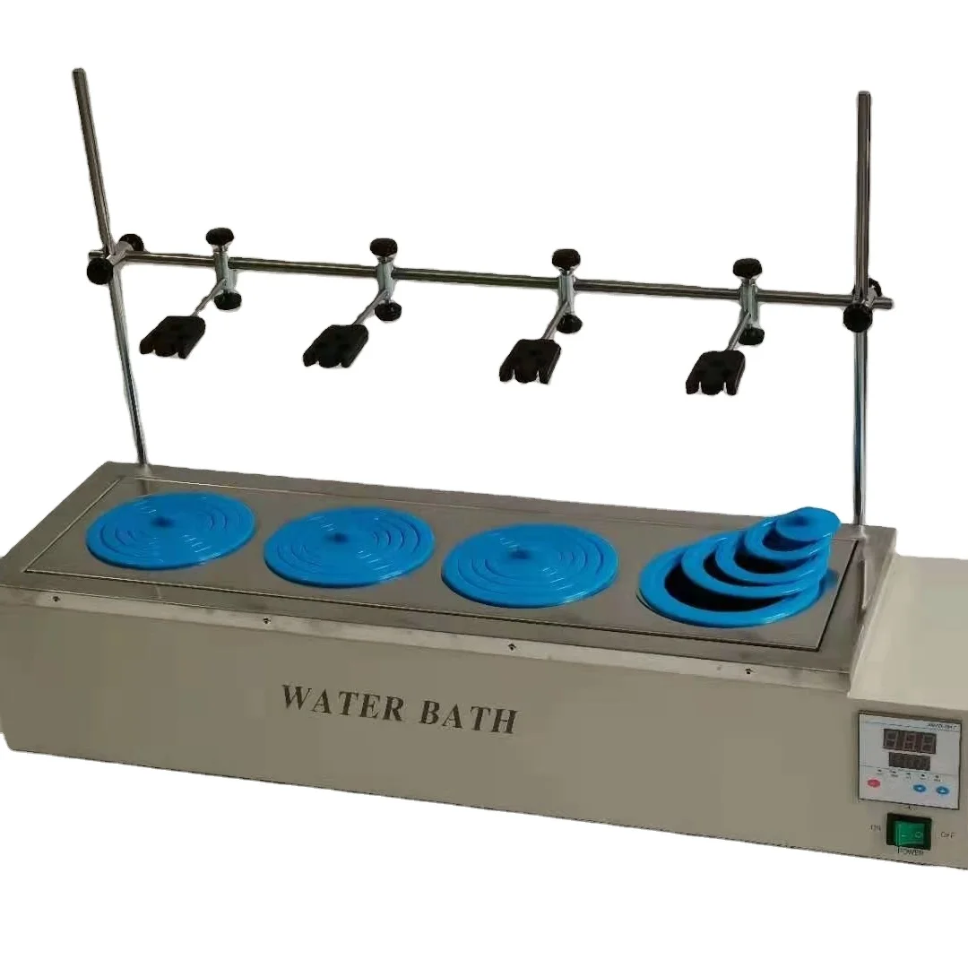 BIOSTELLAR  Thermostatic Water Bath Four holes water bath For School Lab Medicine  WB-1L4H