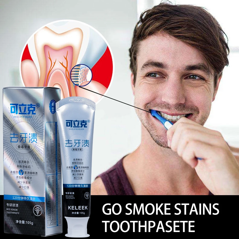 Removing teeth stains Toothpaste clean tooth refreshing breath multi effect protection gum Whitening Toothpaste Keleek