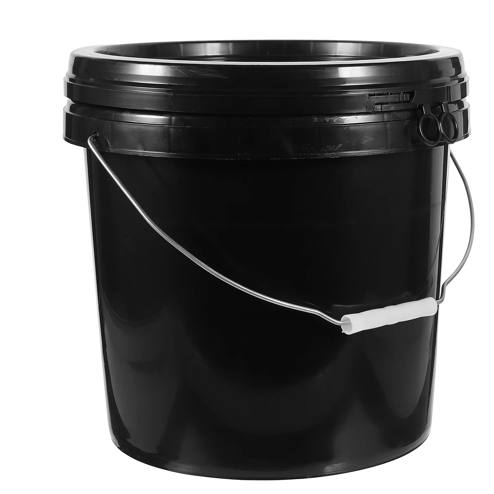 

10 Liter White Abs Bucket Empty Keg Paint Buckets for Painting with Lid Hdpe 10L