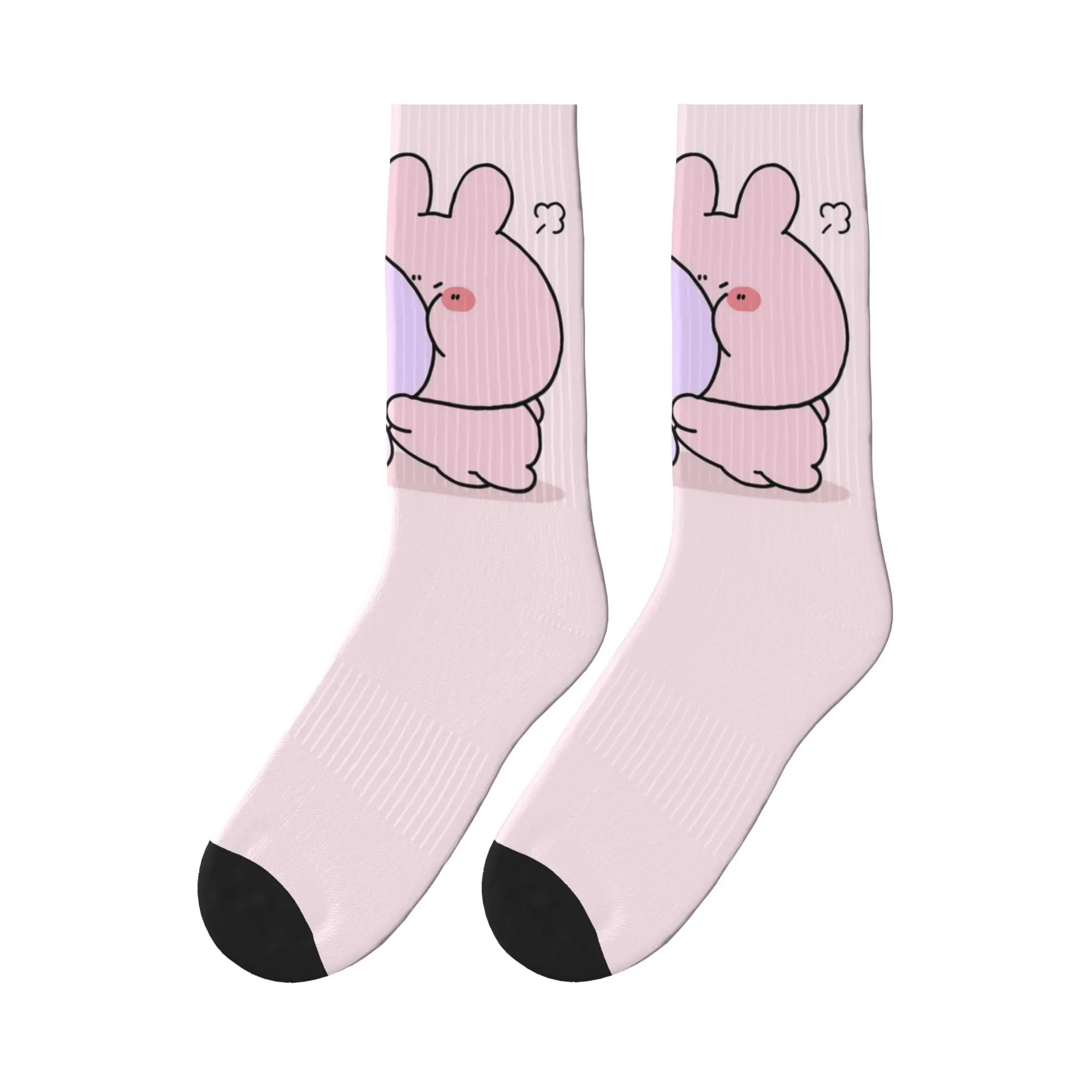 

Спортивные носки Asamimichaan Cute Asamimi, впитывающие пот, всесезонные длинные носки для мужчин и женщин, подарки