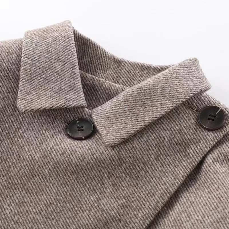 

2025Girls' Clothing Set Spring and Autumn Little Girl Jacket Pleated Skirt Two-Piece Set Thickened Stylish