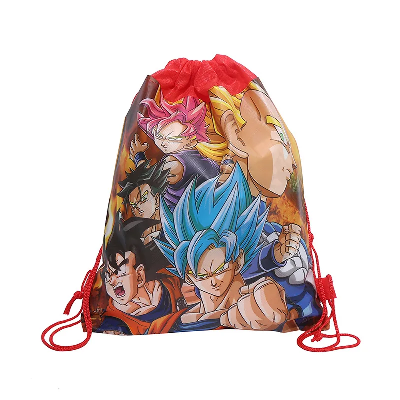 

10/20/36pcs Dragon Ball Backpack Children Favorite Non-woven Fabric Travel Bag Storage Shoe Bag Cotton Drawstring Dag Gift