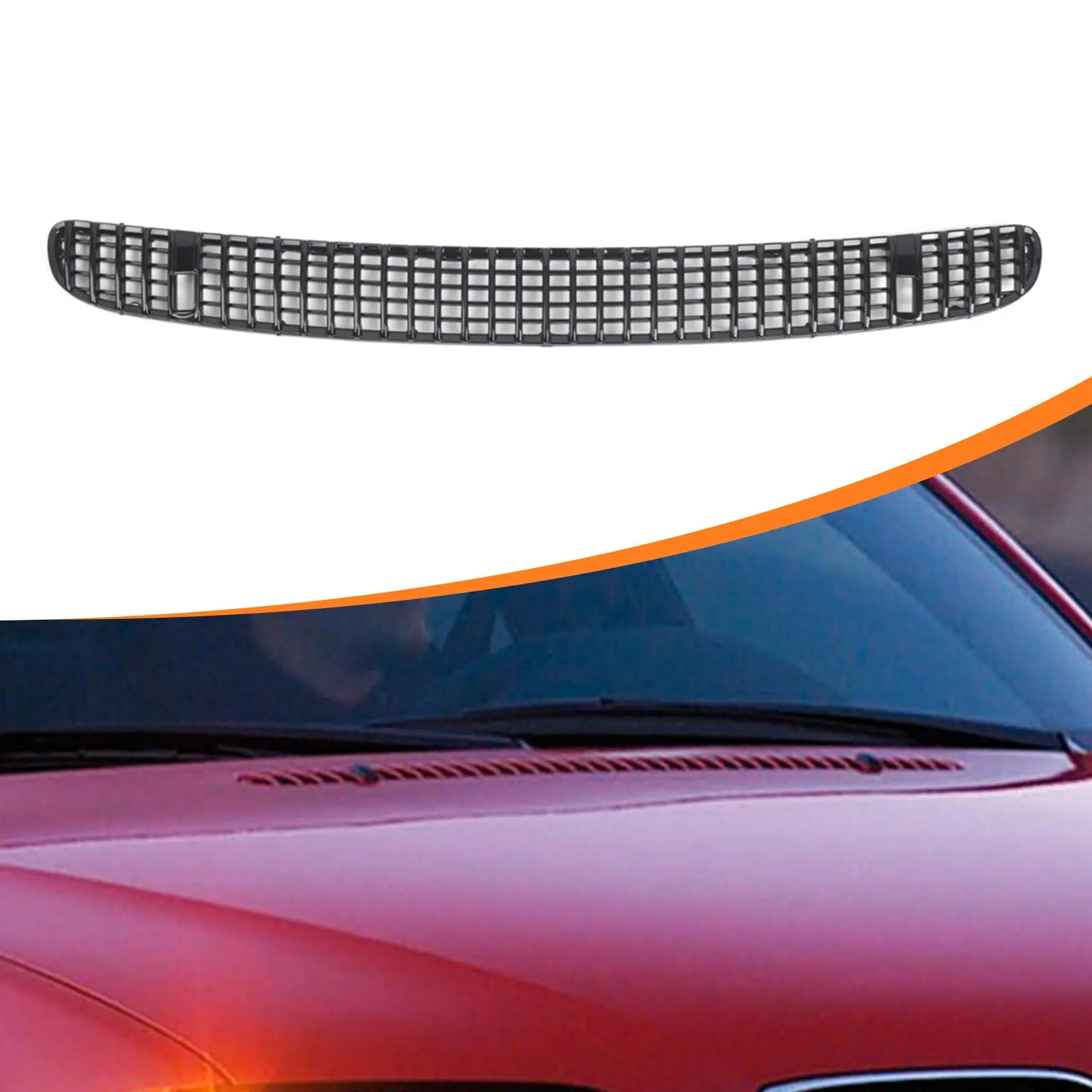 

Решетка капота, центральный вентиляционный отверстие, автомобильные аксессуары 51137075324, легкий